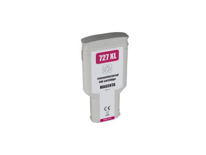 Renovovaná atramentová náplň F9J77A, no.727, XL, 300ml pre tlačiarne HP (BULK)