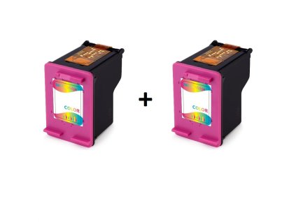 Renovovaná atramentová náplň CZ102AE, no.650XL/2x14, 2ml pre tlačiarne HP (multipack)