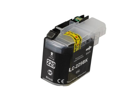 Kompatibilná atramentová náplň LC229XLBK, 58ml listov pre tlačiarne Brother (BULK)