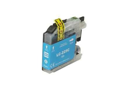 Kompatibilná atramentová náplň LC225XLC, 15ml listov pre tlačiarne Brother (BULK)