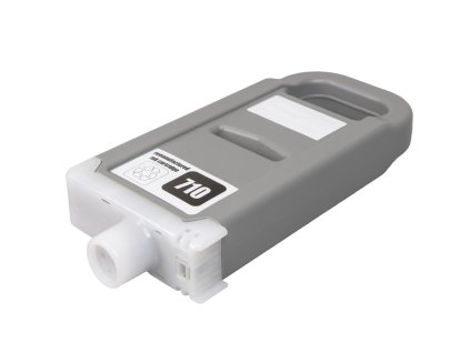 Renovovaná atramentová náplň 2354C001, PFI710BK, 700ml listov pre tlačiarne Canon (BULK)