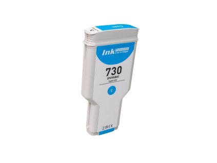 Kompatibilná atramentová náplň P2V68A, no.730 C, 300ml pre tlačiarne HP (ORINK BULK)