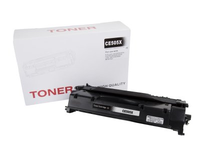 Kompatibilná tonerová náplň CE505X, 05X, CF280A, 80X, 3480B002, 2617B002, CRG719H, CRG720, 6900 listov pre tlačiarne HP