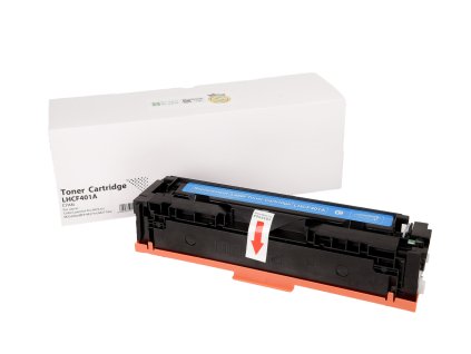 Kompatibilná tonerová náplň CF401A, 201A, 1400 listov pre tlačiarne HP (Orink white box)