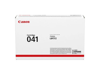 Canon originál toner 041 BK, 0452C002, black, 10000str.