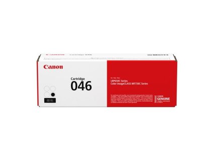 Canon originál toner 046 BK, 1250C002, black, 2200str.