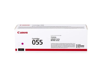Canon originál toner 055 M, 3014C002, magenta, 2100str.