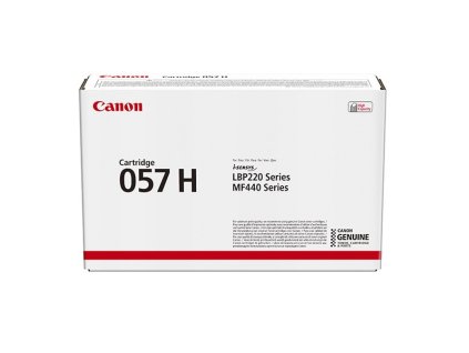 Canon originál toner 057 H BK, 3010C002, black, 10000str., high capacity