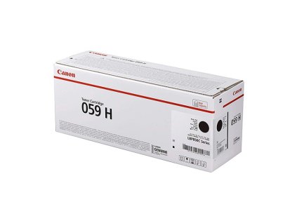 Canon originál toner 059 H BK, 3627C001, black, 15500str., high capacity
