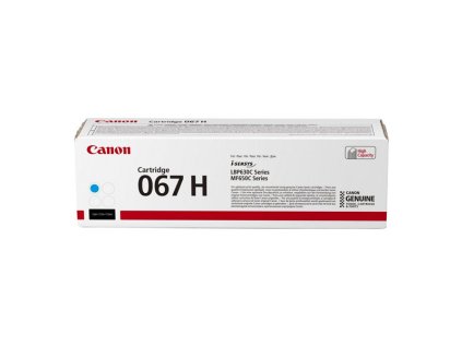 Canon originál toner 067 H C, 5105C002, cyan, 2350str., high capacity