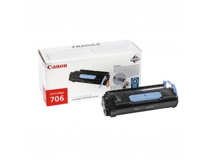 Canon originál toner 706 BK, 0264B002, black, 5000str., DOPREDAJ