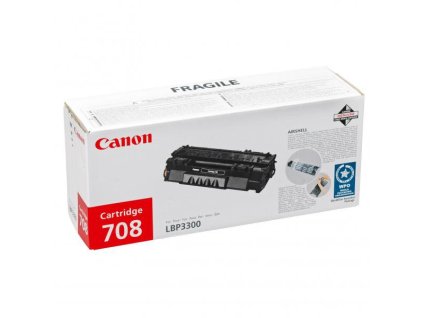 Canon originál toner 708 H BK, 0917B002, black, 6000str., high capacity, DOPREDAJ