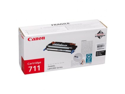 Canon originál toner CRG711, 1660B002, black, 6000str., DOPREDAJ