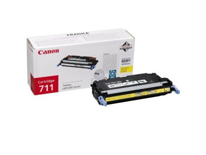 Canon originál toner CRG711, 1657B002, yellow, 6000str., DOPREDAJ