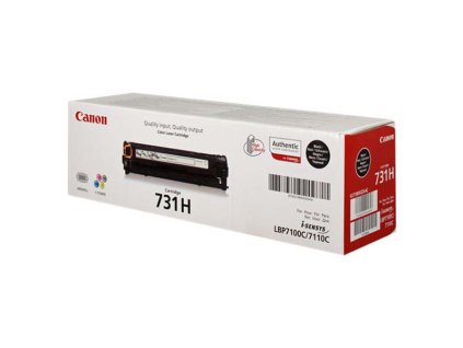 Canon originál toner 731H BK, 6273B002, black, 2400str., high capacity