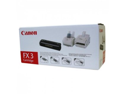 Canon originál toner FX3 BK, 1557A003, black, 2700str.