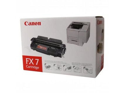 Canon originál toner FX7 BK, 7621A002, black, 4500str.