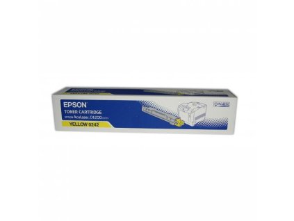 Epson originál toner C13S050242, yellow, 8500str.