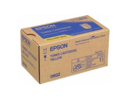 Epson originál toner C13S050602, yellow, 7500str.