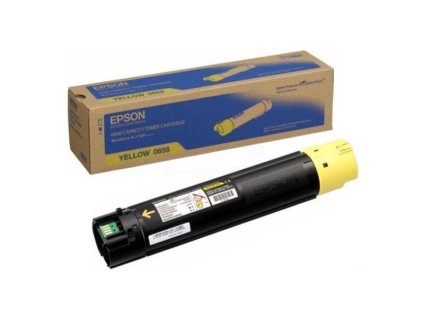Epson originál toner C13S050656, yellow, 13700str., high capacity