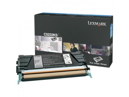 Lexmark originál toner C5222KS, black, 4000str.
