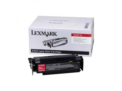 Lexmark originál toner 12A3715, black, 12000str.