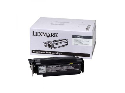Lexmark originál toner 12A4710, black, 6000str., return