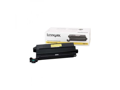 Lexmark originál toner 12N0770, yellow, 14000str.