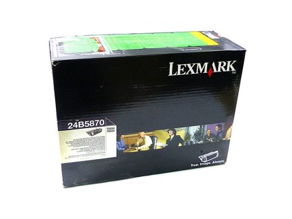 Lexmark originál toner 24B5870, black, 30000str., high capacity, return