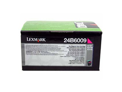 Lexmark originál toner 24B6009, 24B6009, magenta, 3000str., high capacity