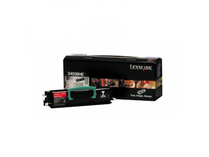 Lexmark originál toner 34036HE, black, 6000str.