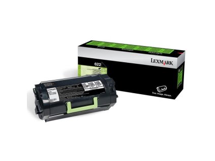 Lexmark originál toner 60D2000, 622, black, 6000str., return