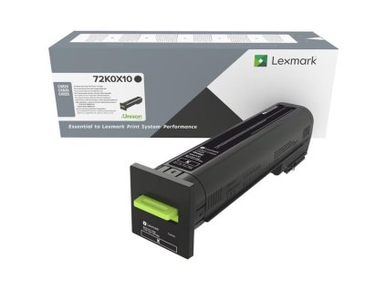 Lexmark originál toner 72K0X10, black, 33000str.