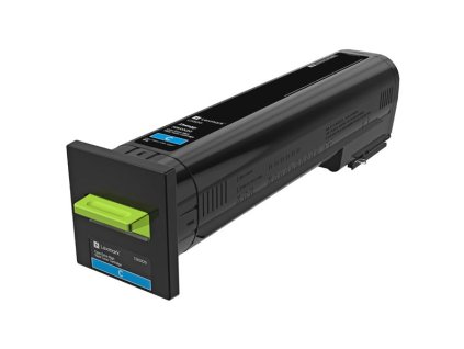 Lexmark originál toner 72K0X20, cyan, 22000str.