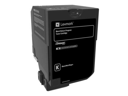 Lexmark originál toner 74C20K0, black, 3000str., return
