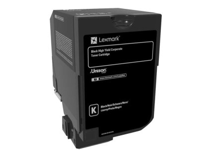 Lexmark originál toner 74C2SK0, black, 7000str., return