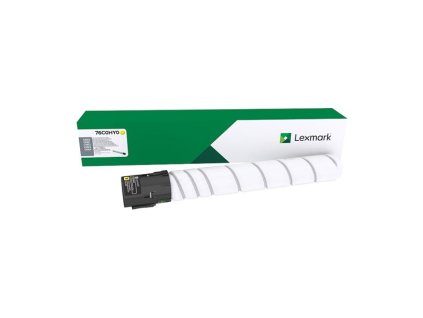 Lexmark originál toner 76C0HY0, yellow, 34000str.