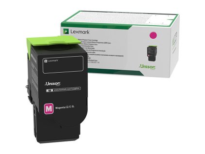 Lexmark originál toner 78C2XM0, magenta, 5000str., extra high capacity, return