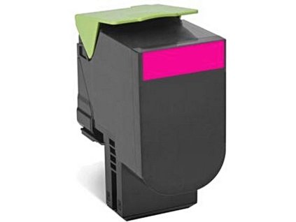 Lexmark originál toner 80C2HME, magenta, 3000str.