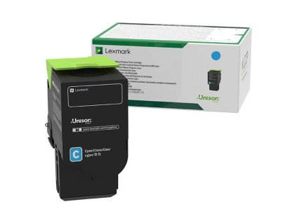 Lexmark originál toner C2320C0, cyan, 1000str., return
