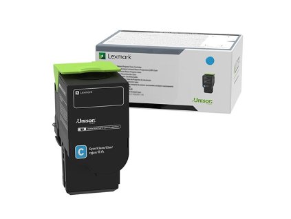 Lexmark originál toner C240X20, cyan, 3500str., extra high capacity