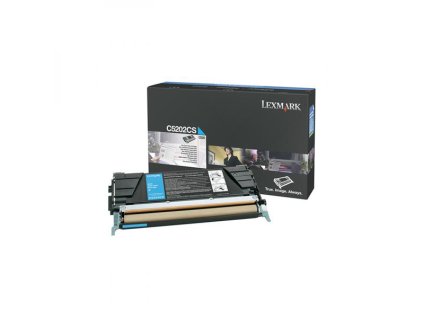 Lexmark originál toner C5202CS, cyan, 1500str.