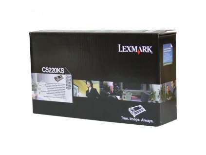 Lexmark originál toner C5220KS, black, 4000str., return