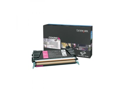 Lexmark originál toner C5342MX, magenta, 7000str.