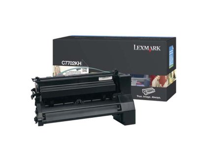 Lexmark originál toner C7702KH, black, 10000str., high capacity