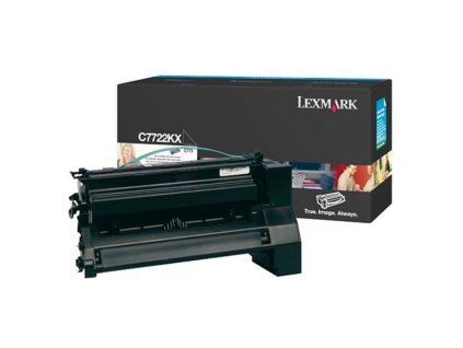 Lexmark originál toner C7722KX, black, 15000str.
