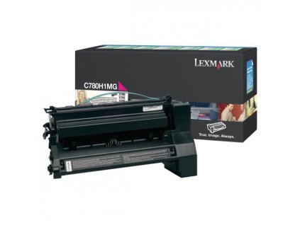 Lexmark originál toner C780H1MG, magenta, 10000str., return