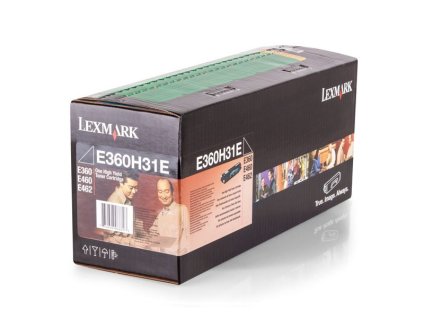 Lexmark originál toner E360H31E, black, 9000str., high capacity
