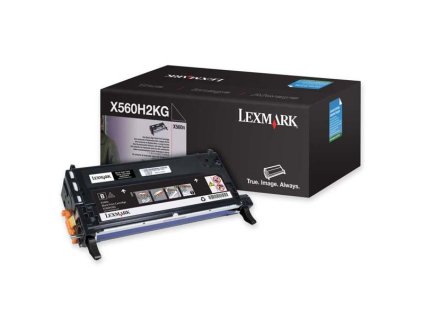 Lexmark originál toner X560H2KG, black, 10000str.