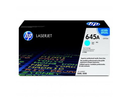 HP originál toner C9731A, HP 645A, cyan, 12000str.